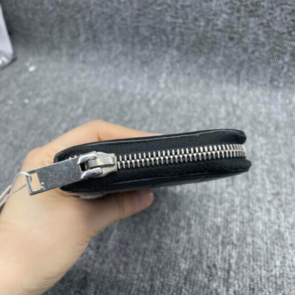 YSL Yves Saint Laurent Zippy Black Wallet lux340-100125 - Picture 5 of 14